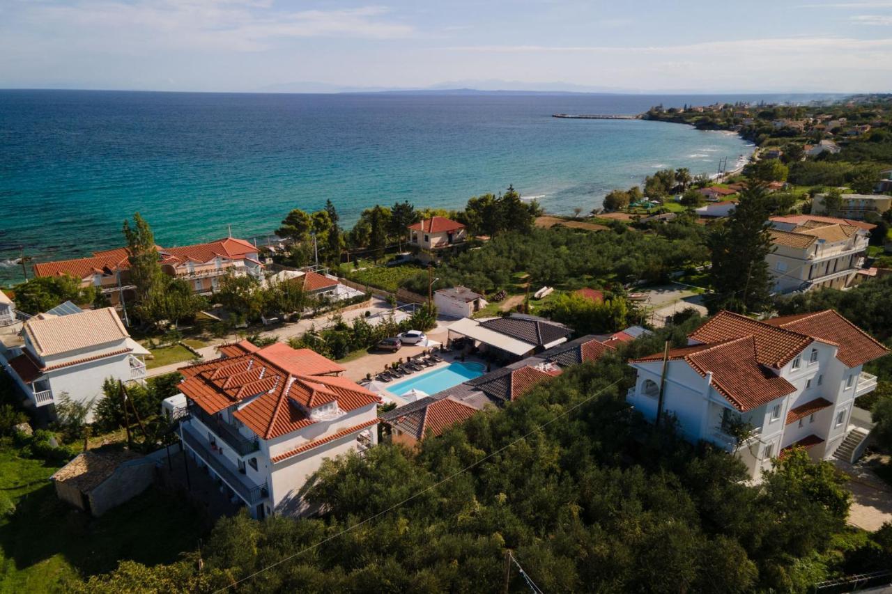 Villa Corali Apartments Sea Breath & Pool Amoudi Extérieur photo