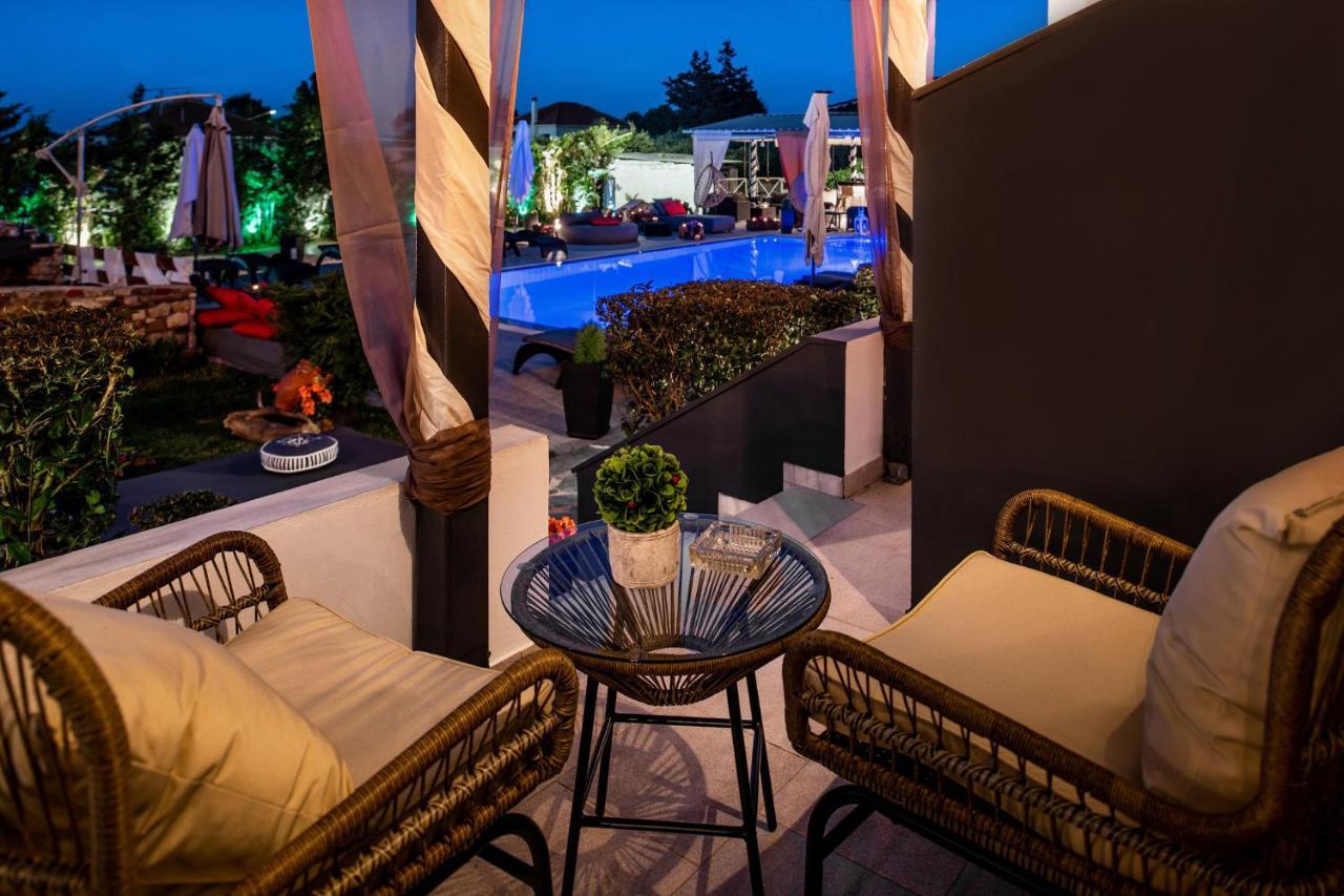Villa Corali Apartments Sea Breath & Pool Amoudi Extérieur photo