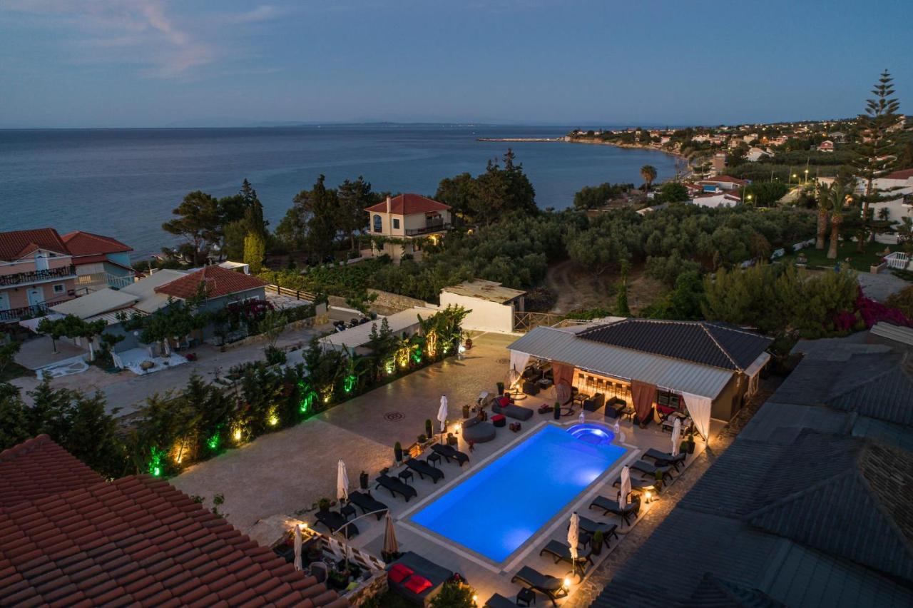 Villa Corali Apartments Sea Breath & Pool Amoudi Extérieur photo