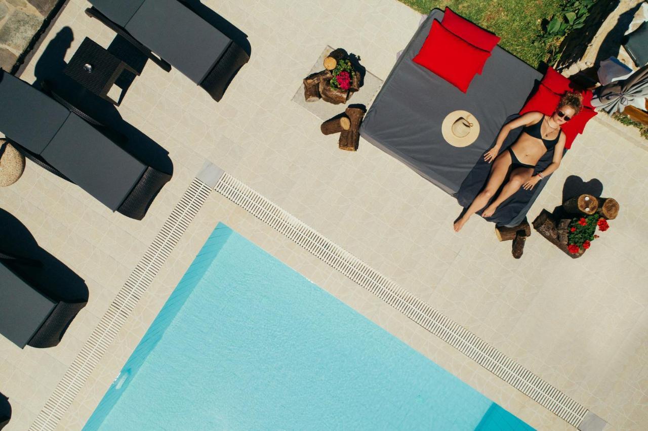 Villa Corali Apartments Sea Breath & Pool Amoudi Extérieur photo