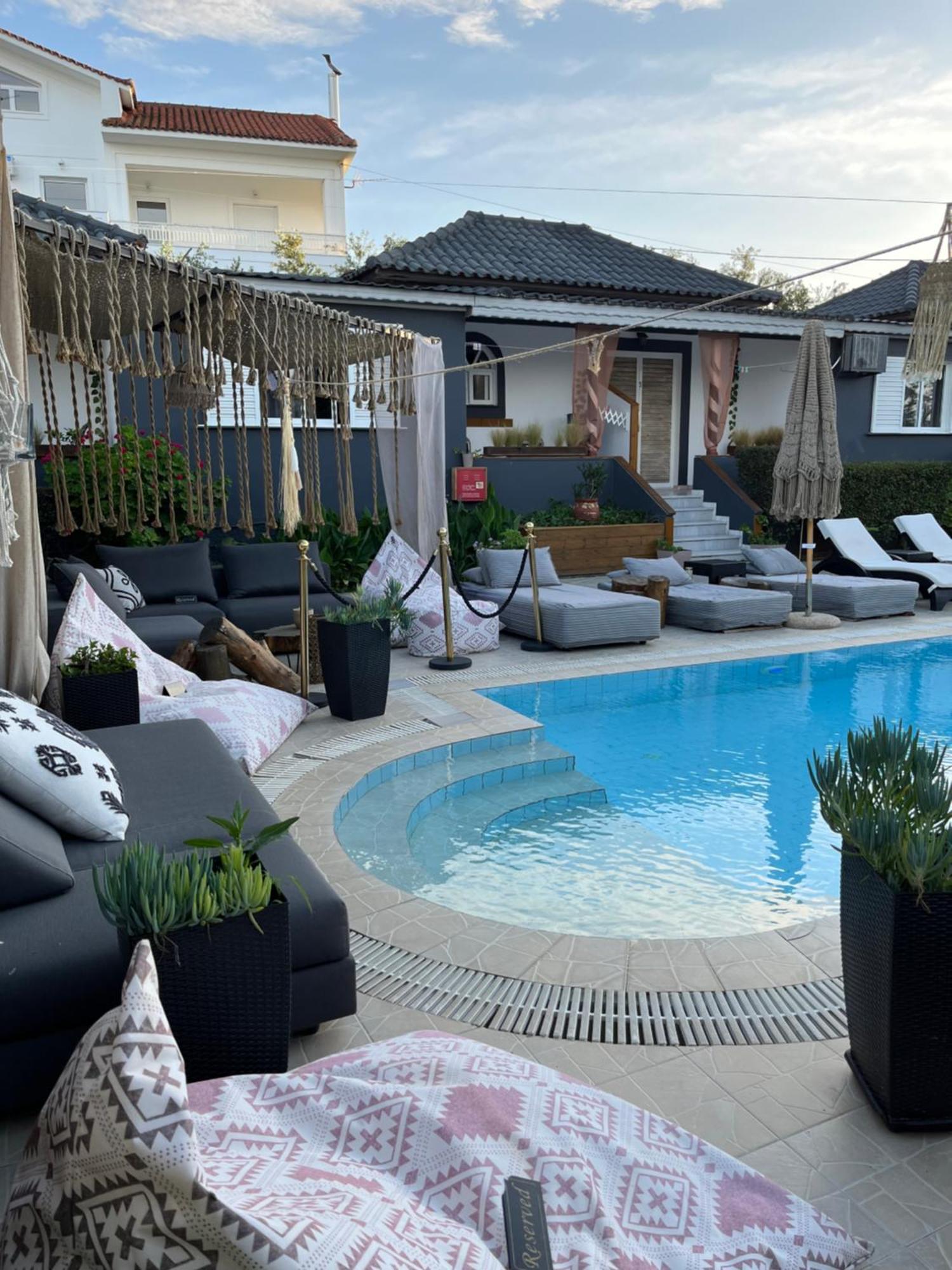 Villa Corali Apartments Sea Breath & Pool Amoudi Extérieur photo
